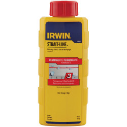IRWIN&#xAE; STRAIT-LINE&#xAE; T64902 Chalk Refill Red 227g (8oz)