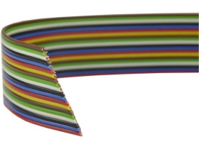 Przewód wstążkowy montażowy TLWY 20x0,22 150V kolorowy Technokabel /50m/07.3020.0050