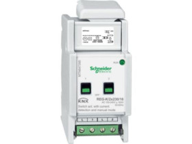KNX Aktor załączający REG-K 2x 16 A jasnoszary z uruchomieniem ręcznym i detekcją prądu MTN647395 SCHNEIDER ELECTRIC