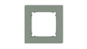 Mini Ramka Uniwersalna Pojedyncza Kwadratowa Z Tworzywa Szałwiowy 61Mr-1