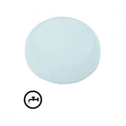 Soczewka lampki 22mm płaska biała z opisem M22-XST-* 218401