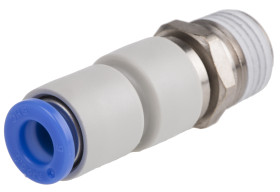 Złączka pneumatyczna R 1/4 męskie Wciskane 6 mm SMC Adapter gwintowany prosty R 1/4 męskie