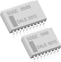 SOGC 45 Thick Film Resistor Networks, Dual-In-Line, Wide Body, Small Outline, Molded DIP, Surface Mount