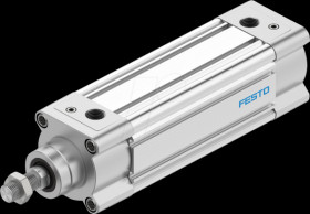 3657868 Standard cylinder, DSBC, dia. 63 mm, M16x1.5, G3/8, D3, PPVA