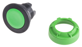 Przycisk, Ø 37mm, IP66, IP67, IP69K, kolor: Zielony, Schneider Electric, Harmony