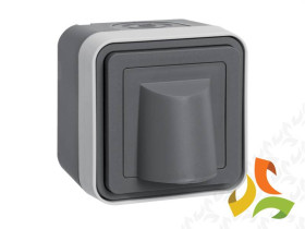 BERKER W.1 Złącze kablowe IP55 szary 42563525 HAGER