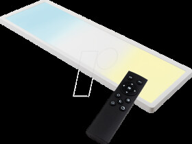 LX-5820-CCT-WS LED surface-mounted panel with remote control, white