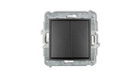 Mini Mechanizm Łącznika Zwiernego Żaluzjowego (Dwa Klawisze Bez Piktogramów)...