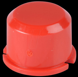 1D08 Round red cap for button 3F...