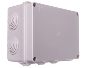 Puszka natynkowa z pokrywą i śrubami seria 400 IP55 150x110x70 EC400C5