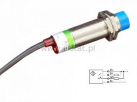 Czujnik indukcyjny z kablem ( NPN, NO/NC )