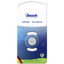 Jauch Quartz 250008 Button Cell CR1220 3V 40mAh Lithium for Multiple Uses
