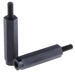 Kołek dystansowy gwint M3 długość 25mm Nylon Męski/żeński Sześciokątny Essentra