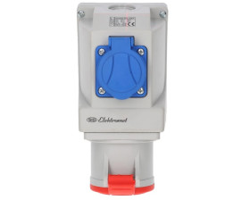 Gniazdo 32A 4P 400V IP44 GSC stałe KOMBI 921846