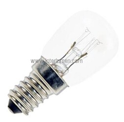 E14 240V 25W klar Fi.26x57 ChRL