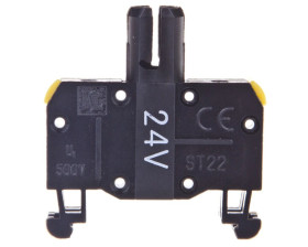 Oprawka lampki żarówka BA9s 24V AC bez lampki ST22-1417RO2