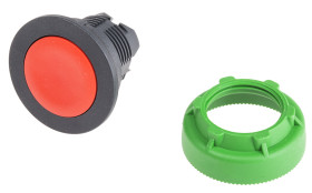 Przycisk, Ø 37mm, IP66, IP67, IP69K, kolor: Czerwony, Schneider Electric, Harmony