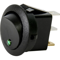 HP Autozubeh&#xF6;r 28633 Car toggle switch 12V 10A Off/On latch automotive