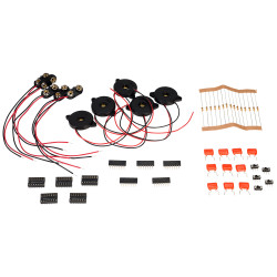 Rapid Logic Alarm Project Kit Components Without PCBs - Set of 5