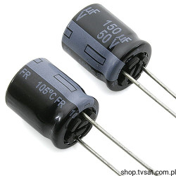 EEU-FR1H151B 150uF 50V Electrolytic Serie FR RADIAL PANASONIC