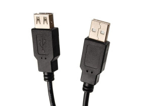 Kabel USB 2.0 Maclean, gniazdo-wtyk, 3m, MCTV-744