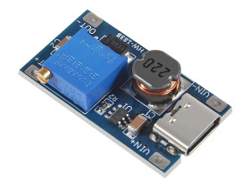 Przetwornica DC-DC Step-Up 2÷24V/4÷26V 1A MT3608 USB typ-C