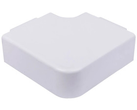 Naroże płaskie kanału WDK 90x40 HF40090RW białe 6192866 /2szt./