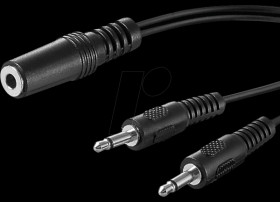 50499 SCART to composite audio video and S-video adapter