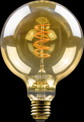 48944 LED flex filament vintage lamp G125 E27 5 W 250 lm WW