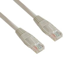 Patchcord UTP 7.5m szary