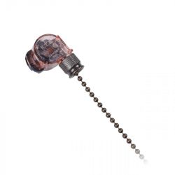 ZĹÄcze przeĹÄcznik ĹaĹcuszkowy 3A/250V antyczny mosiÄdz