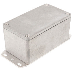 Hammond 1550Z111F Thick Wall Flanged Die Cast Enclosure, 115 x 66 x 55