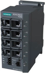 Switch przemysłowy zarządzalny SCALANCE X208 8x10/100 Mbit/s RJ45 6GK5208-0BA10-2AA3