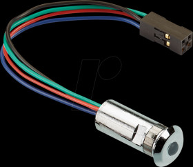 2660.8304 Indicator lamp, SMD LED, ø3mm, Plastic