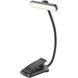 Sygonix SY-6748338 Desk lamp LED 1 W Black Monochrome Table Lamp