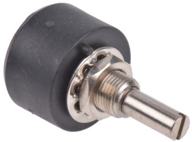 Potencjometr 2.5kΩ typ Obrotowy RS PRO średnica wału 6 mm 1W długość wału 25mm średnica 25.4mm Montaż panelowy