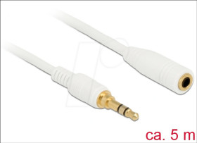 85591 Jack Extension Cable 3.5 mm 5 m