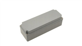 Puszka Uniwersalna Trwała Obudowa Aluminiowa 80 X 170 X 60Cm Ip67 Aluminium