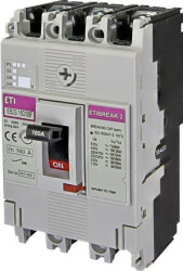 Wyłącznik mocy 3P, 25kA, wyzw. TM (bez regulacji) EB2S 160/3SF 160A 3p 004671837