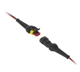 Złacze hermetyczne 2x SUPERSEAL z przewodem 20cm