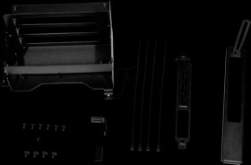 O11DEXL-1X Lian Li upright GPU bracket, black