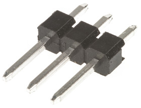 Złącze szpilkowe 3-pinowe raster: 2.54mm -rzędowe HARWIN Przewlekany 3.0A