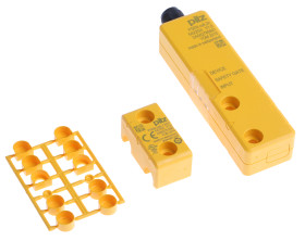 Bezdotykowy wyłącznik bezpieczeństwa, 24 V DC, IP66, IP67, 26,4 x 101,6 x 19 mm, Kategoria 4 (EN ISO 13849-1), Pilz