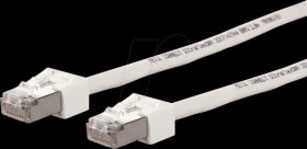 13084U0388-E Patch cable RJ45 Cat.6 S/FTP 0.3 m white