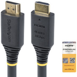 StarTech.com HDMI2-CABLE-4K60-10M 10m (32.8ft) Active High Speed HDMI Cable, 4K