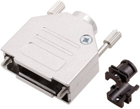 encitech DTZK37-NM-K 6560-0165-04 Obudowa złącza D-SUB Ilość styków: 37 odlew cynkowy 180 ° metal 1 szt.
