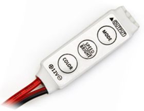 STEROWNIK RGB 144W MINI (3 PRZYCISKI)