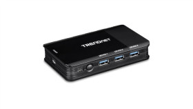 Trendnet Tk-U404 4-Portowy Przełącznik Współdzielony 4 Pc/1 Użytkownik Usb 3.1