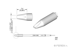 Grot C245155E do rączki JBC T245
