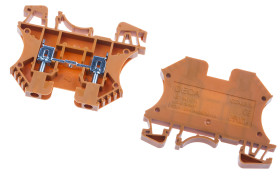 Kostka zaciskowa na szynie DIN RS PRO 22 → 10AWGŚruba 24A 800 V